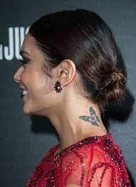 34 Of The Prettiest Celebrity Tattoos That Will Inspire Your Next Ink Idea Celebrity Tattoos Women Celebrity Tattoos Vanessa Hudgens Tattoos