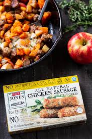 Aidells smoked chicken sausage links are made with washington state farm apples. Butternut Apple And Chicken Sausage Hash Paleo Whole30