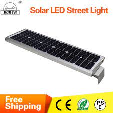 led solar street lamp dc 12v solar powered integrated led street light high quality outdoor lighting motion motion sensor lights outdoor street light solar led