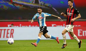 All eyes will be on stadio san siro when milan and napoli face each other in the serie a derby. Milan Napoli 0 1 Live Politano Ospina On Rebic First Page Newsy Today
