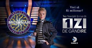 «vrei să fii milionar?» este singura emisiune pentru care as fi revenit pe sticlă în calitate de prezentator. Vrei SÄƒ Fii Milionar Teo Cel Mai Greu Lucru Pe Care L Am FÄƒcut Dcnews