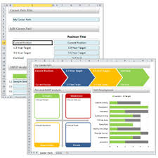 Excel Career Path Template Unlocked Version Data Ink Com