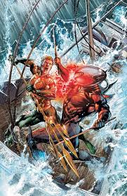 Capa Do Dvd Batman Contra O Capuz Vermelho Aquaman Vs Mantarraya Ivan Reis Aquaman Arte Hq