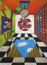 Pin By Salima Cobb Collins On Inspiration For Art Lessons Middle School Art Projects Perspective Art High School Art Projects