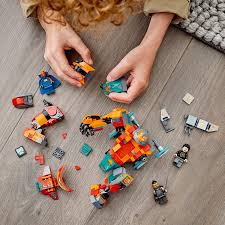 Since then many sets, video games, and minifigure exclusives have been released based on various films and series. Marvel S What If Tony Stark S Sakaarian Iron Man 76194 Lego Set Revealed What S On Disney Plus