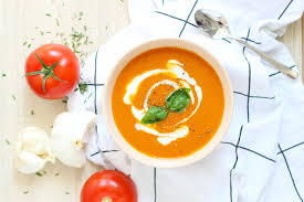 Soupe Tomate Basilic Mango And Salt Soupe Tomate Basilic Soupe Tomate Tomate Basilic