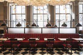 Black And White Restaurant Floor Tiles Ceramic Tiles Solus Restaurant Interior Design Bar Design Restaurant Restaurant Interior