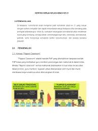 (1) salah satu fitur portal rumah belajar yang mampu menjawab permasalahan permasalahan dalam kecakapan abad 21 adalah fitur kelas maya. Kertas Kerja Kelas Abad Ke 21