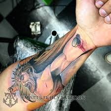 Jesus christ and his crown of thorns. Mattstebly Jesus On A Cross Tattoo Jesus Christ Cross Jesus On Cross Christian Religious Easter