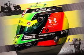 Photo by xpb images on november 15th, 2011 at hockenheim ii. Mick Schumacher Commemorates F2 Rookie Season With Unique Helmet Artwork