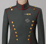 GERMAN WWI M15 FIELD GRAY ROYAL PRUSSIAN UHLAN REGIMENT TUNIC