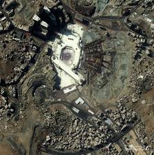Breathtaking Satellite Photo Of The Pilgrimage In Mecca Globe Image Mecca Pilgrimage