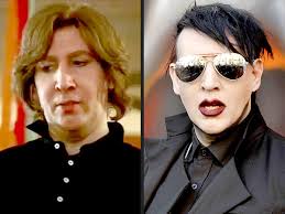 Marilyn manson and his band have been conquering both worlds with heavy metal music, iconic makeups, and dark attires. Marilyn Manson Goes Makeup Free In Eastbound And Down Cameo People Com