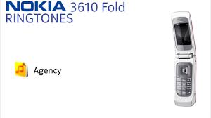Nokia 3610 Fold ringtones - YouTube