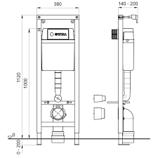 Diese kombi eckventile sind sofort einsatzbereit und können in allen bereichen in der badinstallation eingesetzt. Wisa Xt Wc Vorwand Element Trockenbau Standerwand Hohe 112 Cm Sanitarbedarf Heizung Sanitar Wasser Installation Shop
