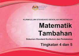 Dskp Matematik Tambahan T4 Dan T5 Membalik Buku Halaman 1 50 Anyflip