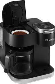 Rinse away residue and oils that can build up in your coffee maker. Keurig K Duo 12 Cup Coffee Maker And Single Serve K Cup Brewer Black 5000204977 Best Buy