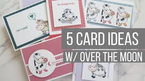 See more ideas about cards, cards handmade, card making. 5 Quick Simple Card Ideas From Stampin Up Over The Moon