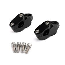 Billet Aluminum 7 8 Handlebar Risers Extensions Kit For 22mm 7 8 Handlebar Motorcycle Black Handlebar Billet Aluminum Motorcycle Parts And Accessories