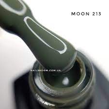 Гель-лак Moon Full №213 (темно-оливковый), 8 мл - NailsBoom