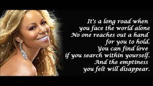 Les chiffres sont là pour le prouver. Mariah Carey Hero Lyrics Youtube