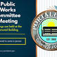 Public Works Meeting - Portales Memorial Building, 200 E 7th St Event Image