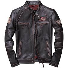 Slim Fit Ubn Leather Motorcycle Jacket Leather Jacket Slim Fit Men Leather Motorcycle Jacket