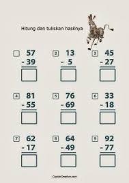 Soal matematika kelas 1 sd penjumlahan dan pengurangan bersusun. Pengurangan Kelas 1 Sd Cara Golden
