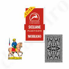 After all the cards in the deck have been drawn and collected, it's time to declare the winner. Modiano Playing Cards Siciliane Briscola Scopa