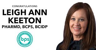 Congratulations to Pharmacist Leigh Ann Keeton, PharmD, BCPS ...