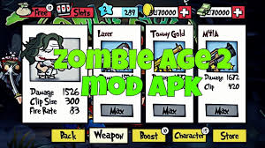 Download apk last stand 1.2.5.1 for android: Zombie Age 2 The Last Stand Mod Apk V1 2 3 Unlimited Money Ammo Youtube