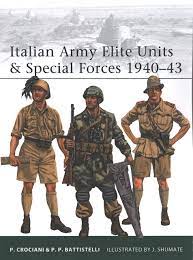 List of italian soldiers killed in ww ii. Italian Army Elite Units Special Forces 1940 43 Battistelli Pier Paolo Shumate Johnny Amazon De Bucher