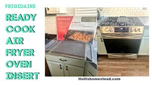 Air fry 450˚ f for 35 minutes combine all of the sauce ingredients and heat in sauce pan. Frigidaire Ready Cook Air Fryer Tray Review Air Fryer Bacon Youtube
