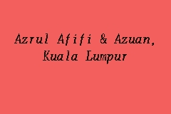 Find top songs and albums by azmarul azuan, including akhir persahabatan, akhir cinta and more. Azrul Afifi Azuan Kuala Lumpur Firma Guaman In Jalan Tun Razak