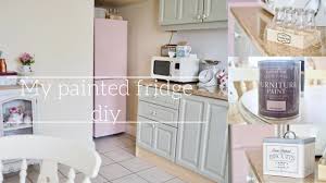 how to paint your fridge, how i painted