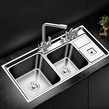 Have a look and save today! 220mm Depth Stainless Steel Thickness Kitchen Sink Double Bowl Above Counter Sinks Kitchen Sinks Stainless Steel Undermount Kitchen Sinks Aliexpress