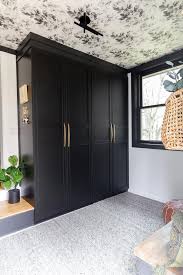 Maybe you would like to learn more about one of these? Diy Built In Ikea Pax Wardrobes Bright Green Door