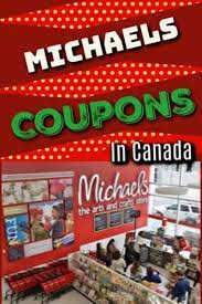 Michaels Canada Craft Store Coupons Save Money On Your Next Visit To Michaels Craft Store In Canada Saving Money Canada Coupons Canada Michaels Crafts Store