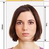 Passport photo sizes vary a little across some countries. 1