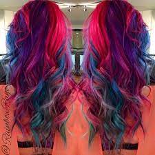 A Month In Hair Colors Today Vibrant Hair Colors Vibrant Hair Colors Vibrant Hair Color Hair Styles