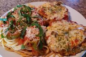 Even Though Many Places Serve Chicken Or Veal Eggplant Parmigiana Is The Earliest Italian Version Of This Eggplant Recipes Parmesan Eggplant Parmesan Cuisine