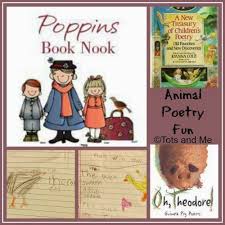 Animal Poetry Fun With Poppins Book Nook Fun Poetry Homeschool Language Arts Poetry Activities