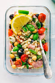Check spelling or type a new query. Italian Couscous Salad Meal Prep Option Chelsea S Messy Apron