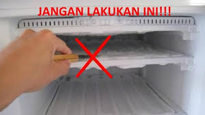 Gambar bunga es pada kulkas. Bunga Es Dibersihkan Kulkas Tidak Dingin Tptumetro