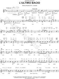 Giovanna mezzogiorno, martina stella, ines nobili. Carmen Consoli L Ultimo Bacio Sheet Music Leadsheet In G Major Download Print Sku Mn0193616
