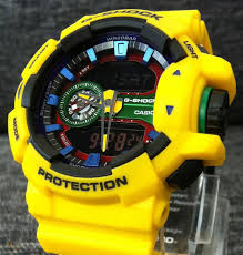 Manuals in up to 12 languages. Casio G Shock Ga 400 9aer Yellow X Large Analogue Digital Brand New 1776437703