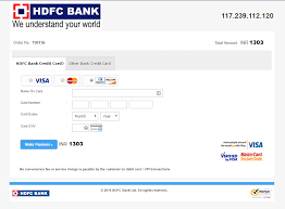 The cheque should be payable to hdfc bank credit card account and it is to be dropped in the drop box. How To Pay Using Diners Card On Hdfc Payment Gateway Desidime