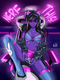 Print D.va Gamer numbered and Dedicated - Etsy Canada