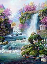 Pin By Barbara Murphy On Art Topics Landscapes Scenery Paintings Landscape Paintings Nature Paintings