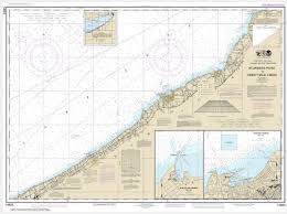 Noaa Chart Sturgeon Point To Twentymile Creek Dunkirk Harbor Barcelona Harbor 14823